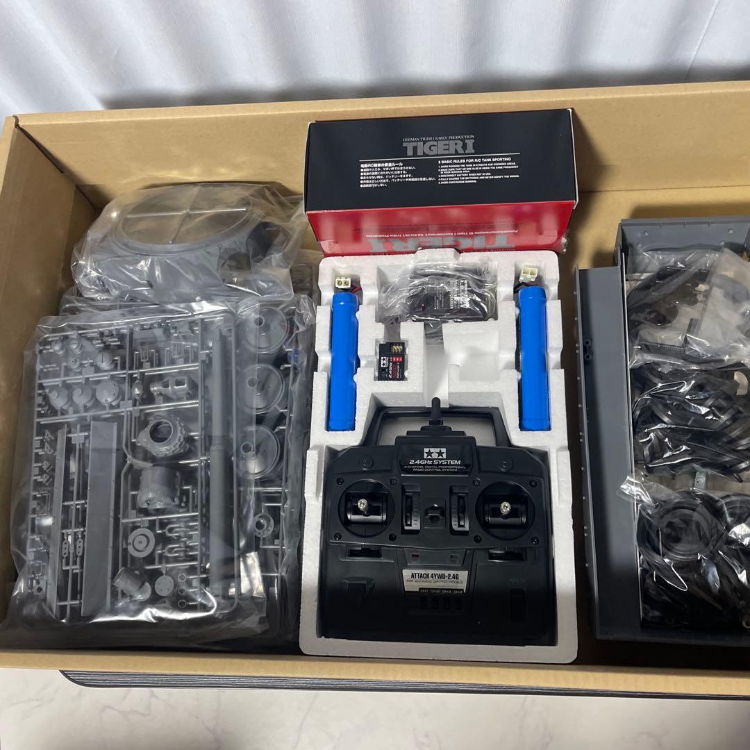 1/16ラジオコントロールタンクドイツ軍重戦車タイガーⅠ初期生産型フルオペセット