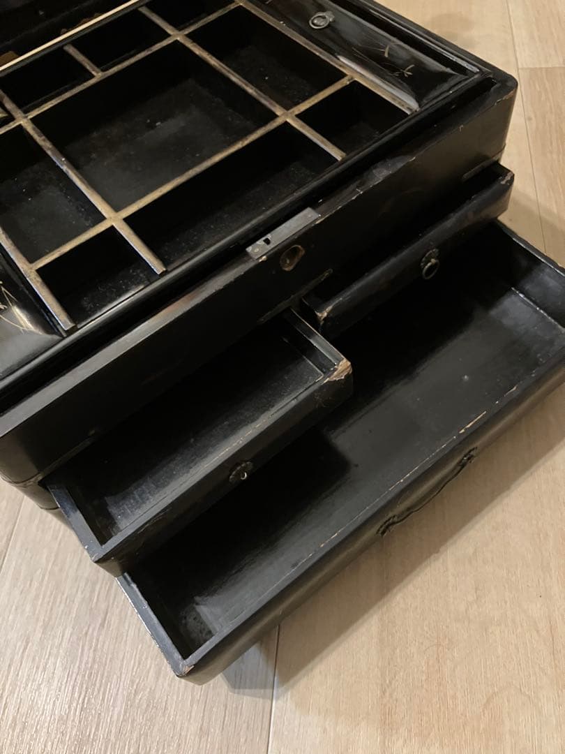 アンティーク オリエンタル 小物入れ