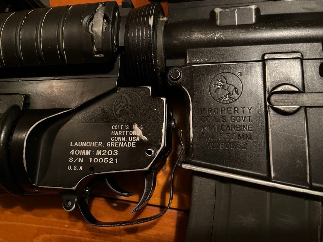 WA M4A1フルメタルカスタム SOPMOD Ver.2014（墨入れ）