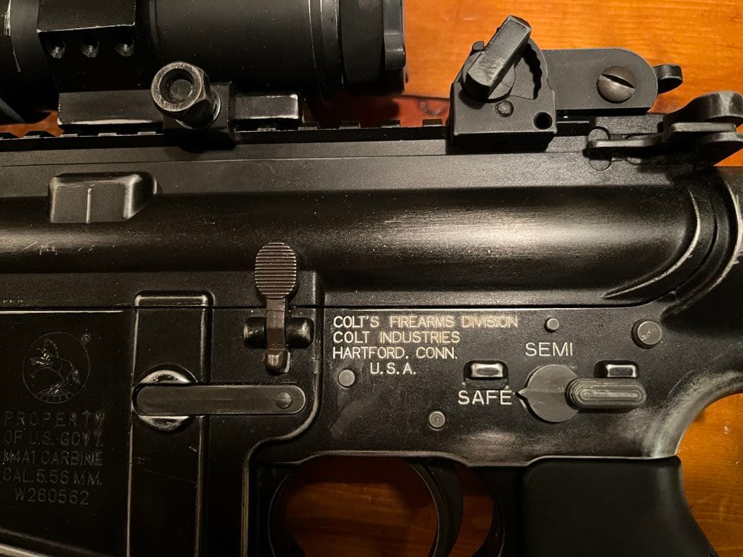 WA M4A1フルメタルカスタム SOPMOD Ver.2014（墨入れ）