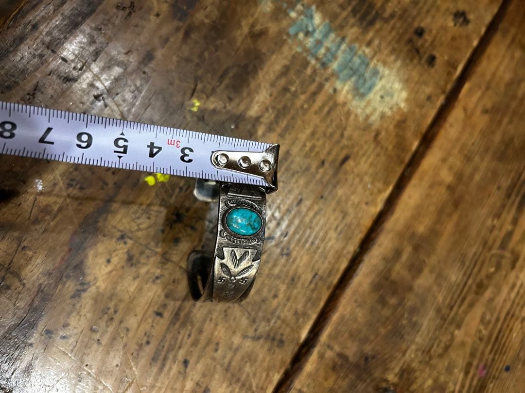 ビンテージ　ナバホ　スワスティカ　卍　バングル