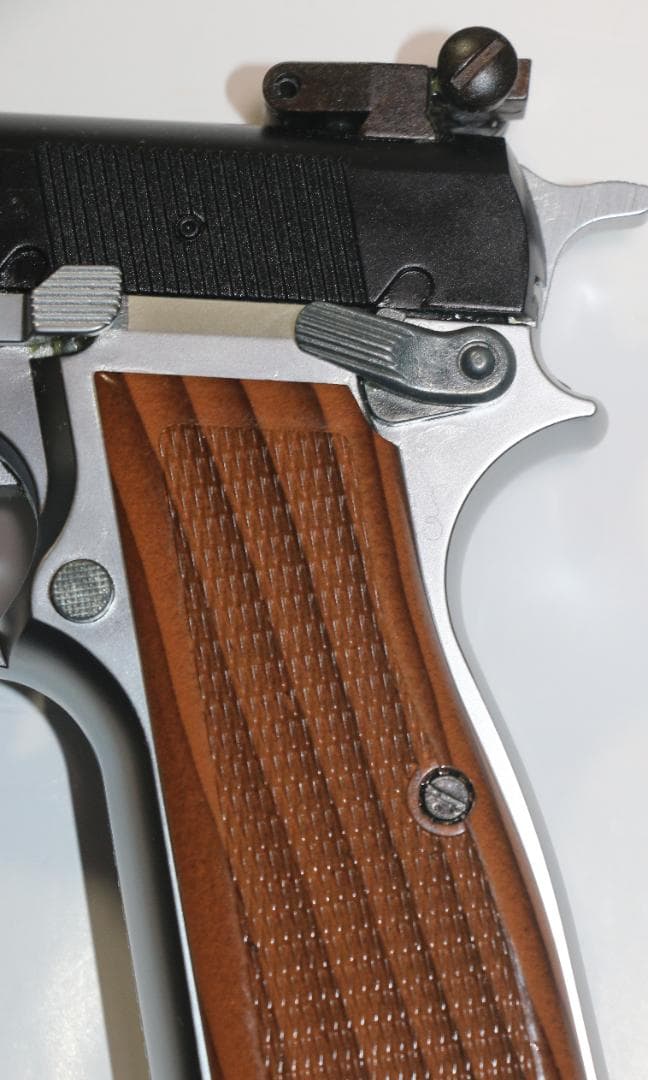 JAC製ABS樹脂ガスガン 　ブローニングＨＰハーフーシルバー　ASGK合法品