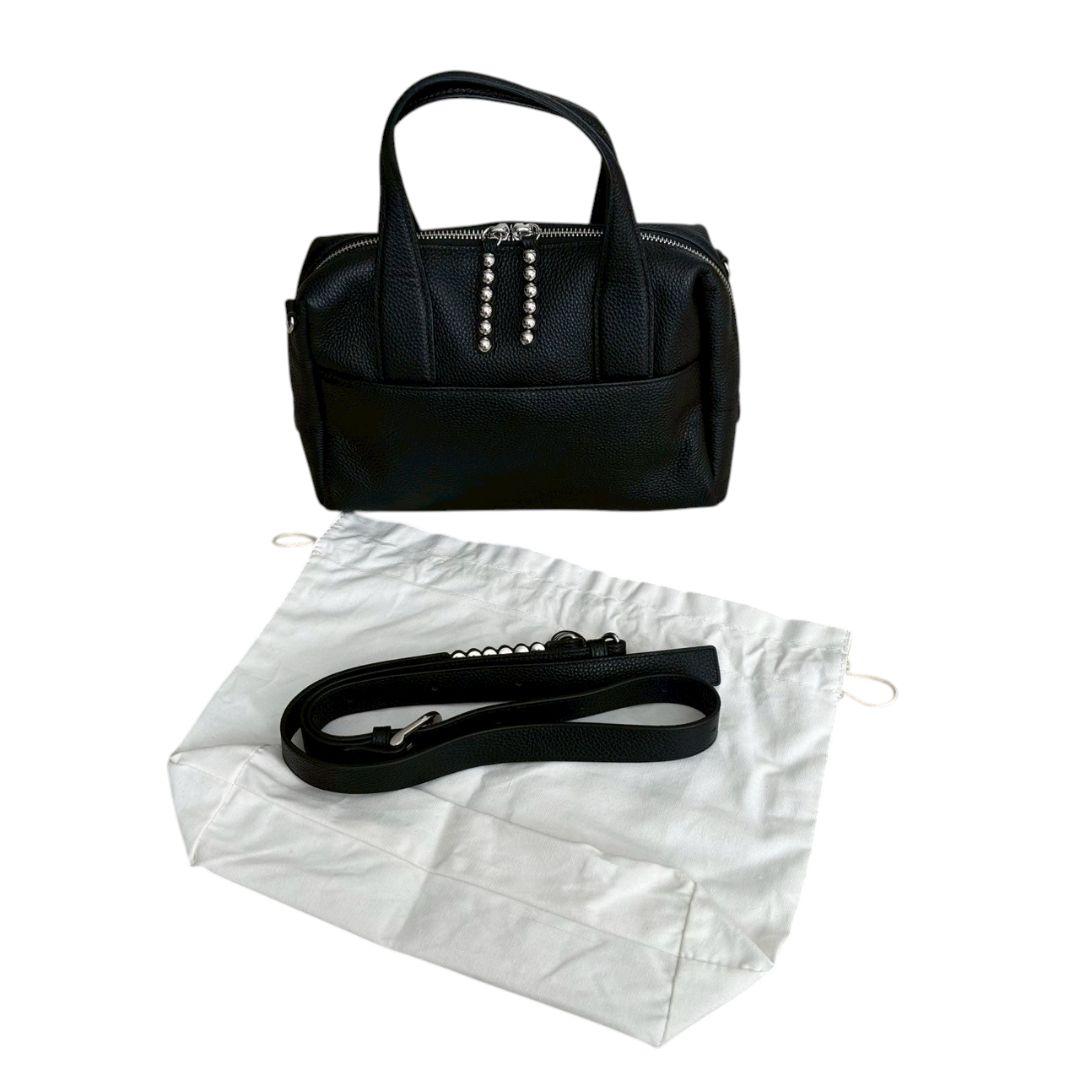 極美品✨️ear PAPILLONNER　スタッズボストンバッグ　ブラック