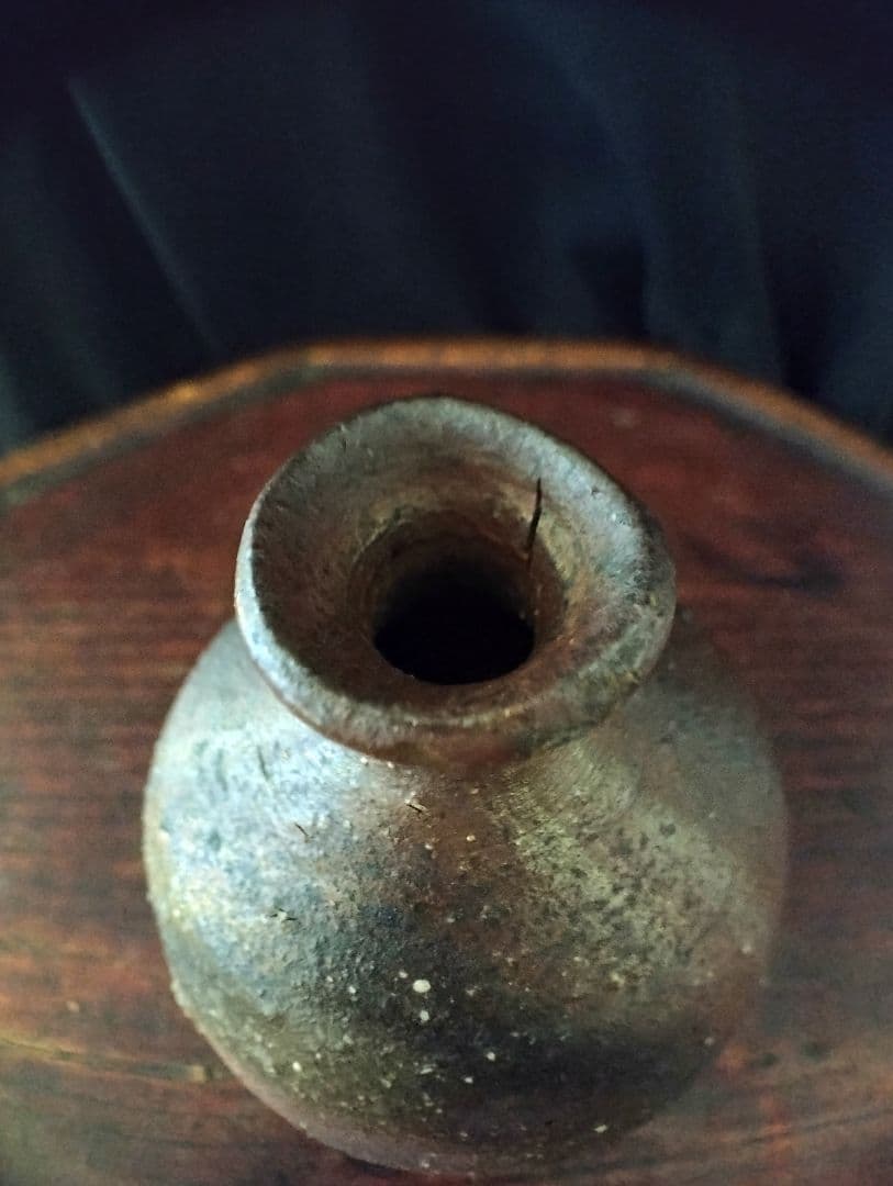 酒器の神様　中村六郎　備前　徳利