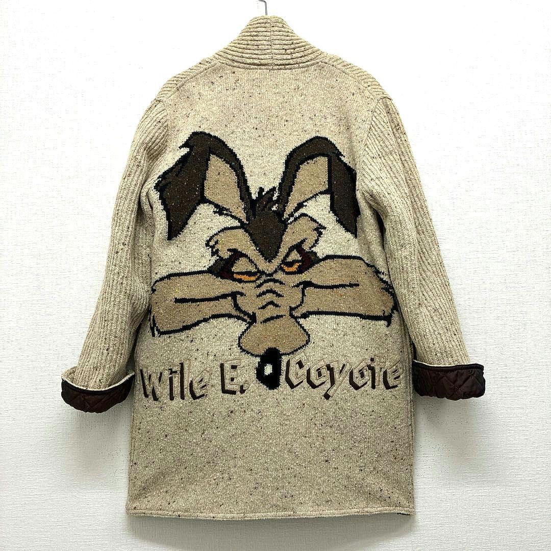 カステルバジャック✕ルーニー・テューンズコラボ　コヨーテ　リバーシブルジャケット