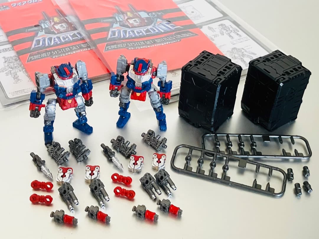 ダイアクロン　パワードシステムセット バトルスキャリバー マニューバ・イプシロン