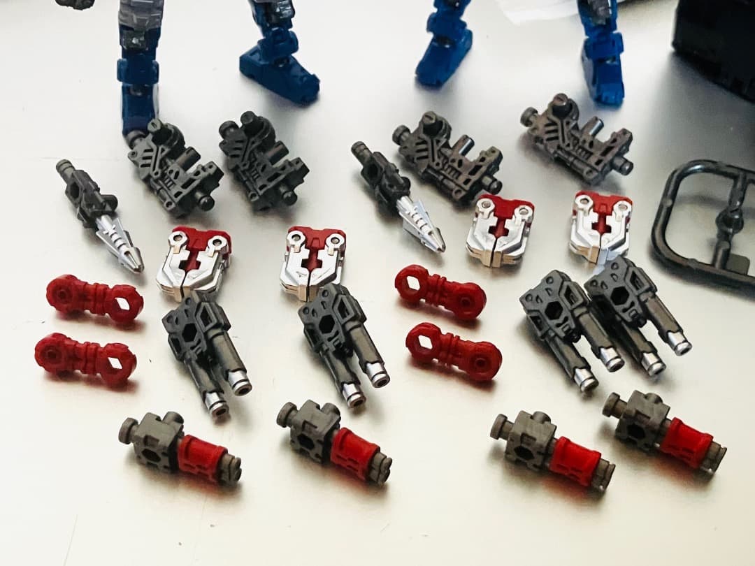 ダイアクロン　パワードシステムセット バトルスキャリバー マニューバ・イプシロン