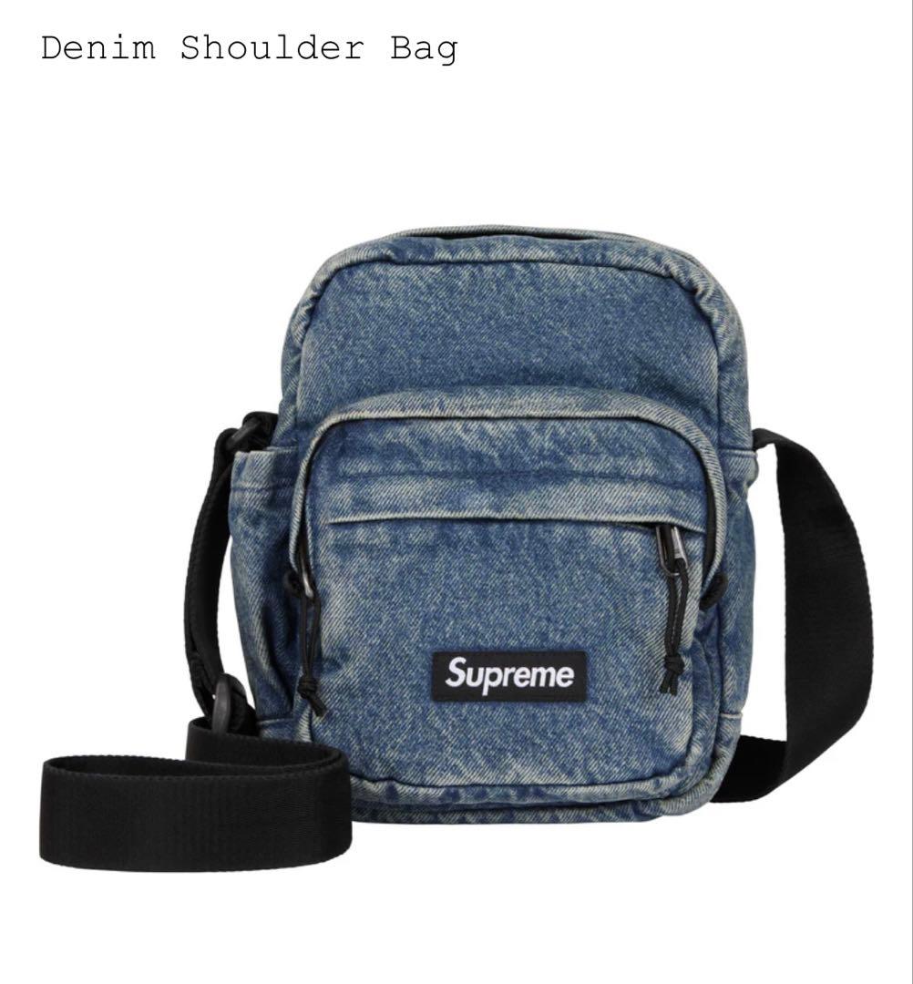 小物 Supreme Denim Shoulder Bag Washed Indigo