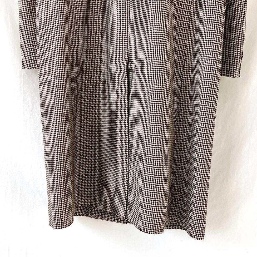 未使用 CoSTUME NATIONAL ロングコート チェスター 38 千鳥