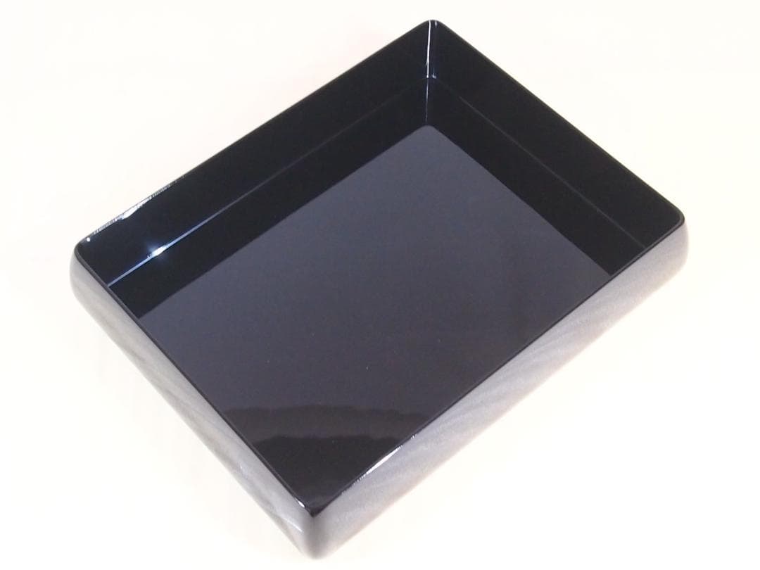 【高級・未使用】輪島塗 わじま慶塚 花舟蒔絵 文庫 小物入れ/レターケース/文箱