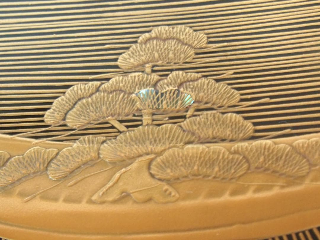 【高級・未使用】輪島塗 わじま慶塚 花舟蒔絵 文庫 小物入れ/レターケース/文箱