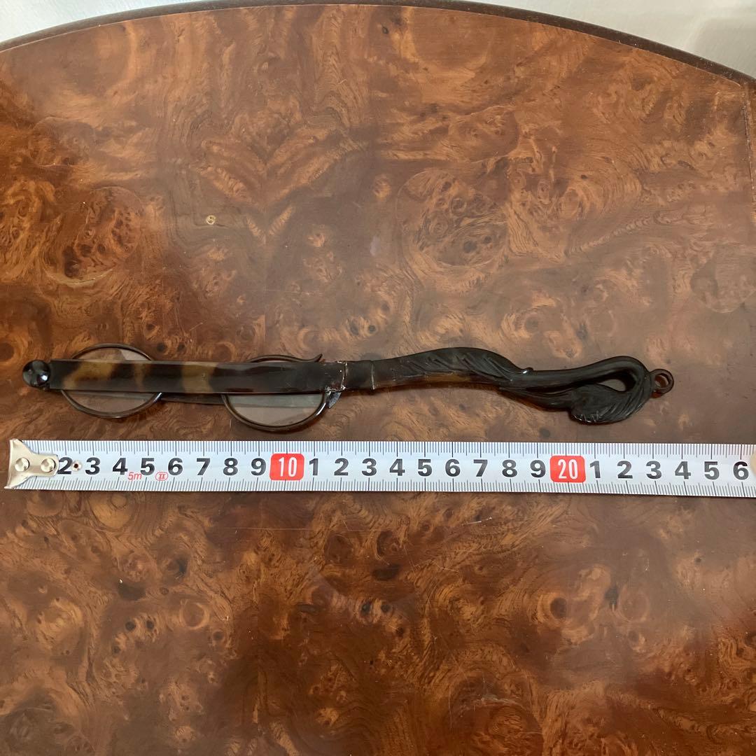 鼈甲のグラス　ルーぺ　老眼鏡　拡大鏡