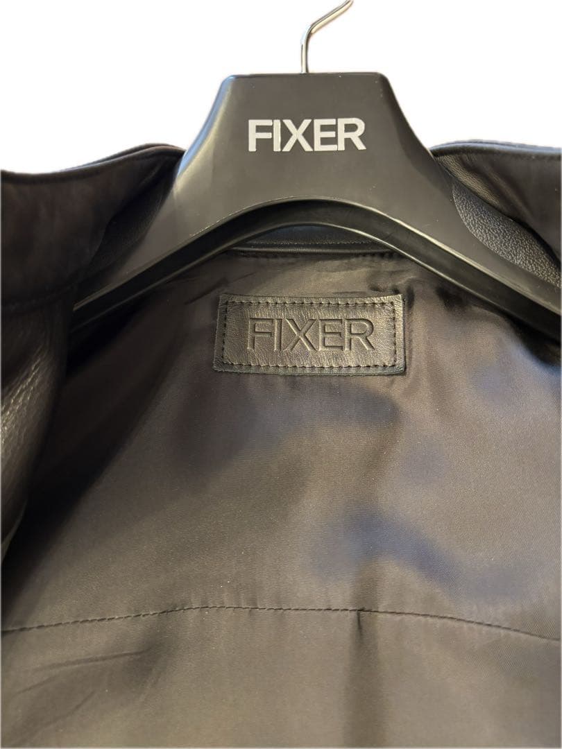 【最終値下】FIXER F2 シングルライダース ブラック フィクサー 44