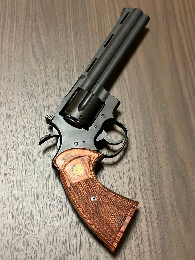 タナカワークス コルト パイソン 6インチ R-model HW ガスガン