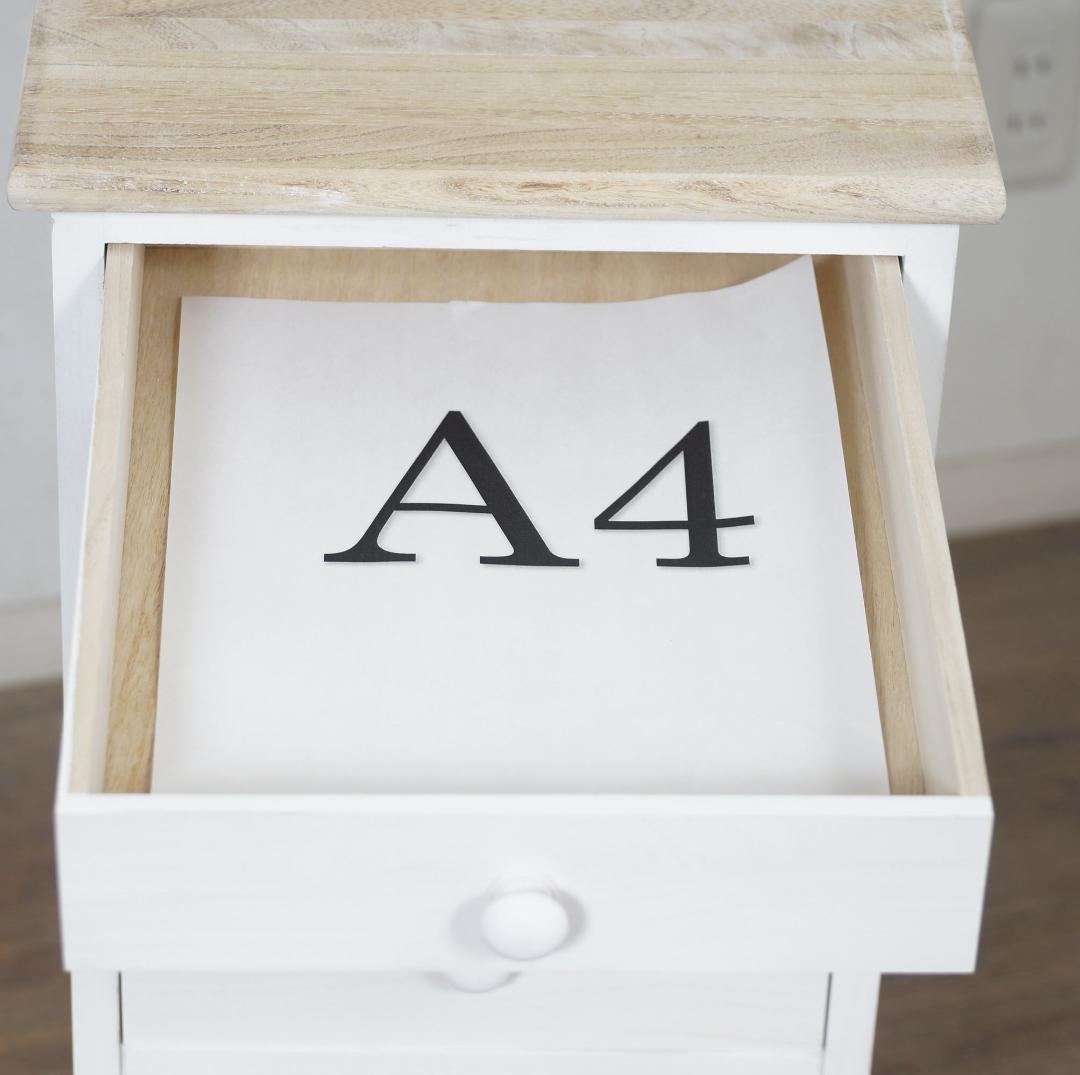 すずみ　シャビー仕上げ　アンティーク調　6段チェスト　完成品！