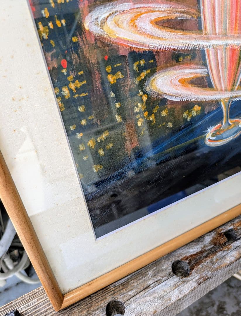 大澤郁夫　直筆　肉筆　絵画