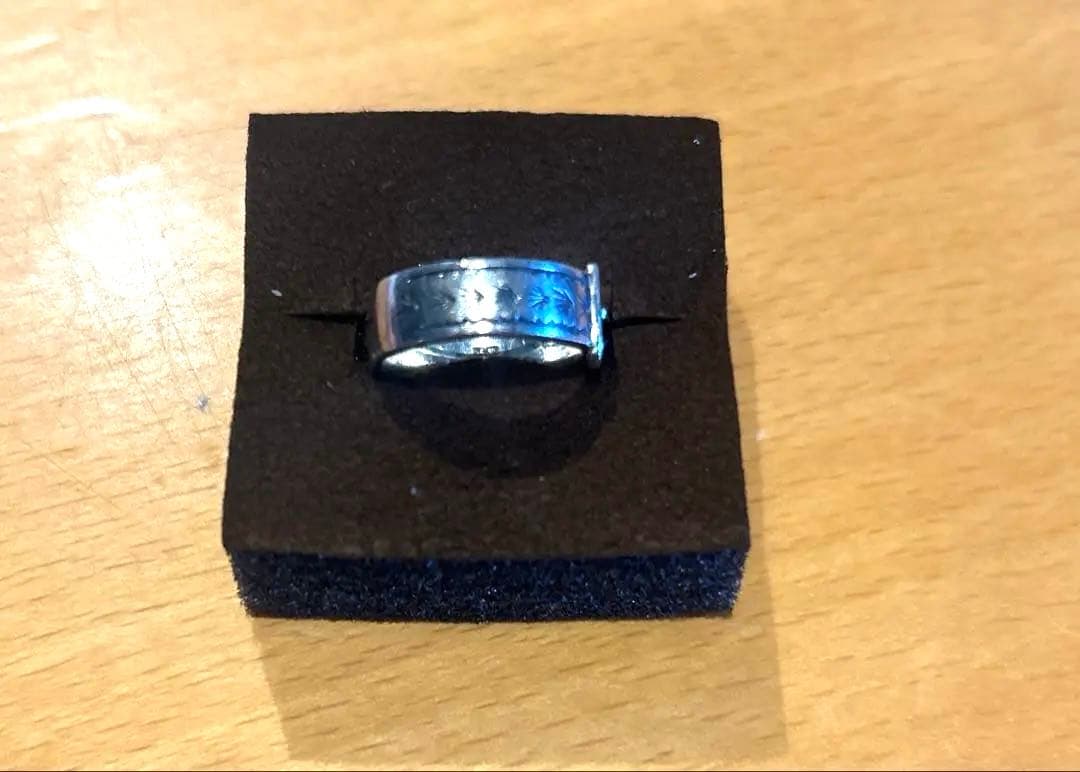 み*ず様 ageteピンキーリング 5号　シルバー