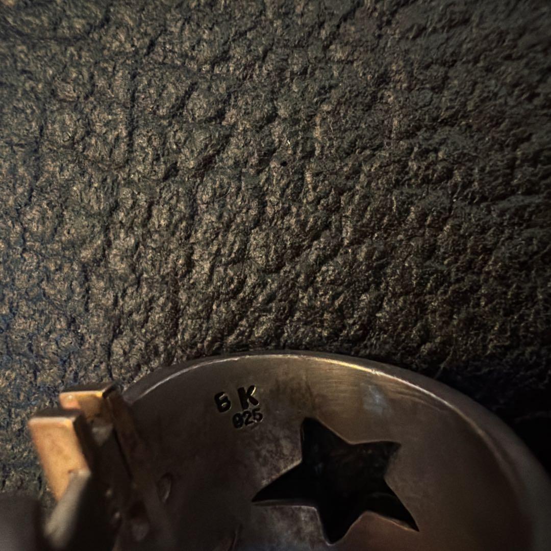 テンダーロイン ダラー リング　シルバー　ゴールド　ケース付き　正規品 8k