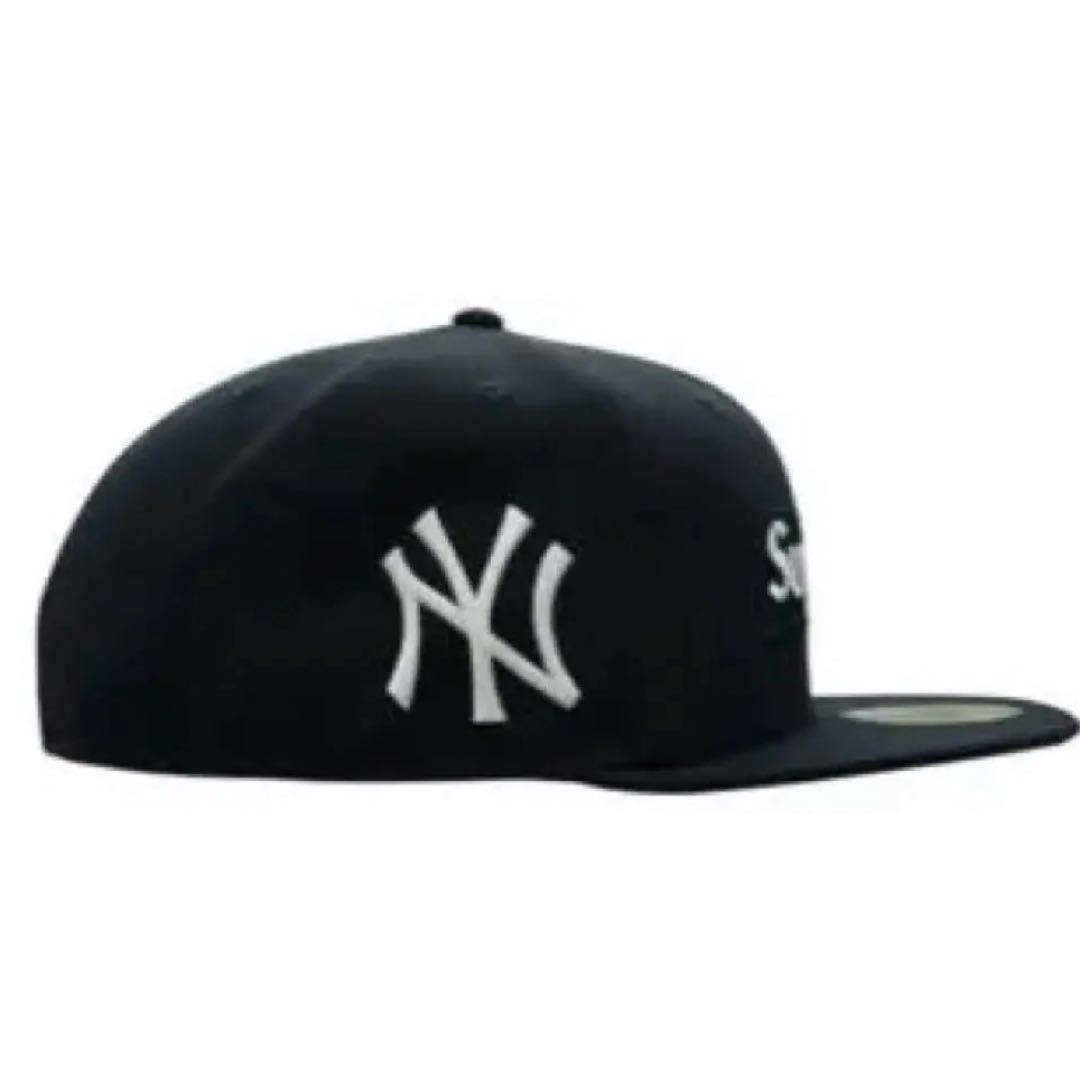 新品Supreme New Era 59FIFTY MLB navy 3/8