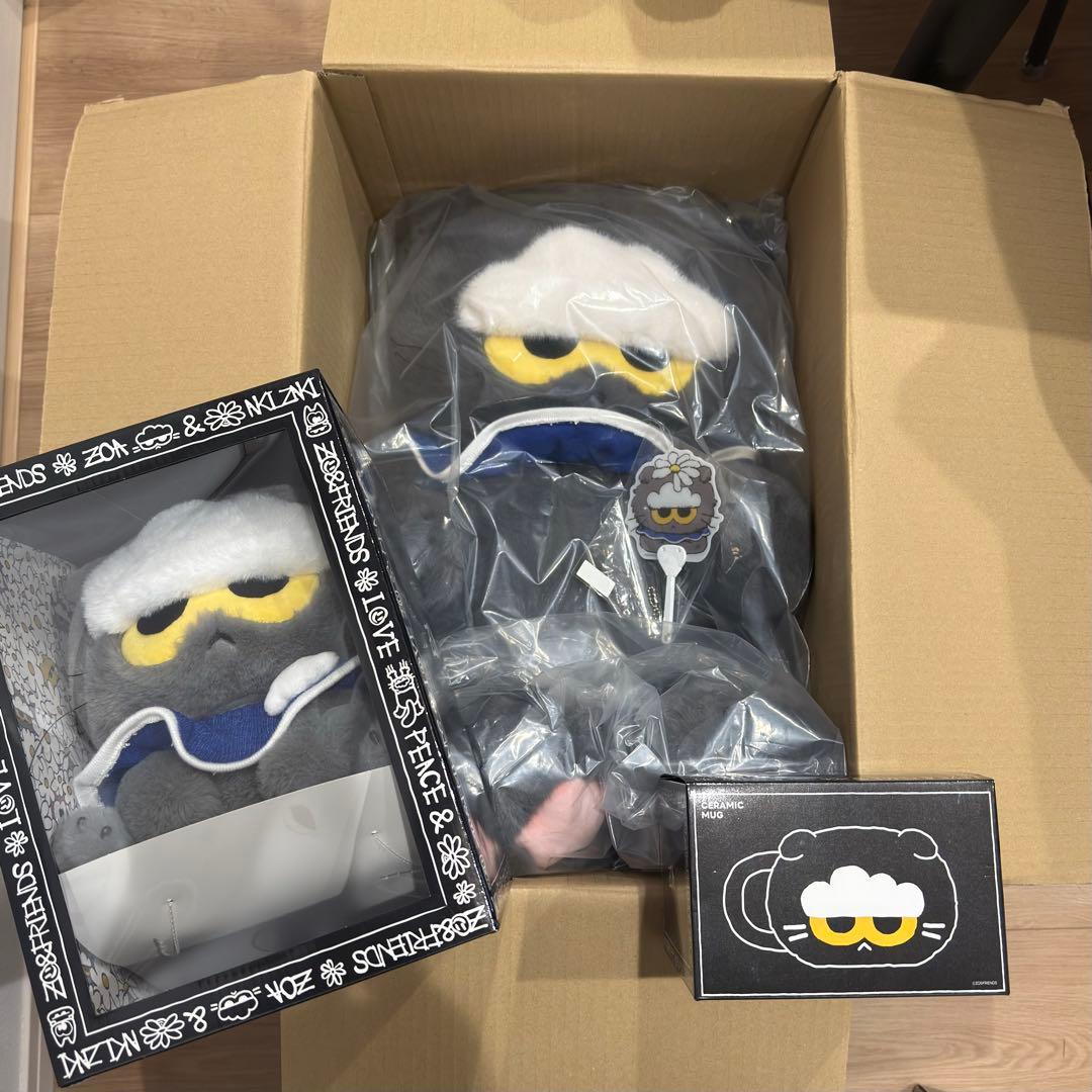 ZO&FRIENDS big medium ぬいぐるみ マグカップ うちわ