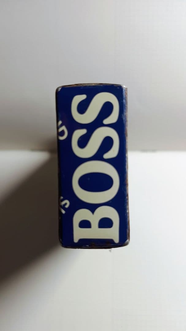 SUNTORY BOSS 振り子時計 壁掛空缶シガレットケース レトロ2セット