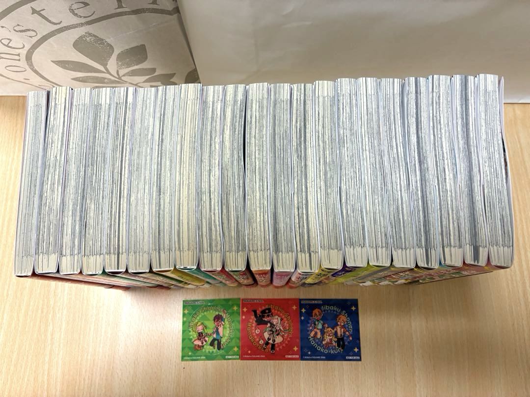 地縛少年花子くん0〜19巻　放課後少年花子くん　1巻　ステッカー3枚付き