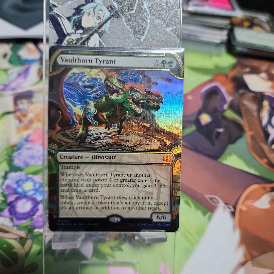 【MTG】宝物庫生まれの暴君 レイズド Foil 英語