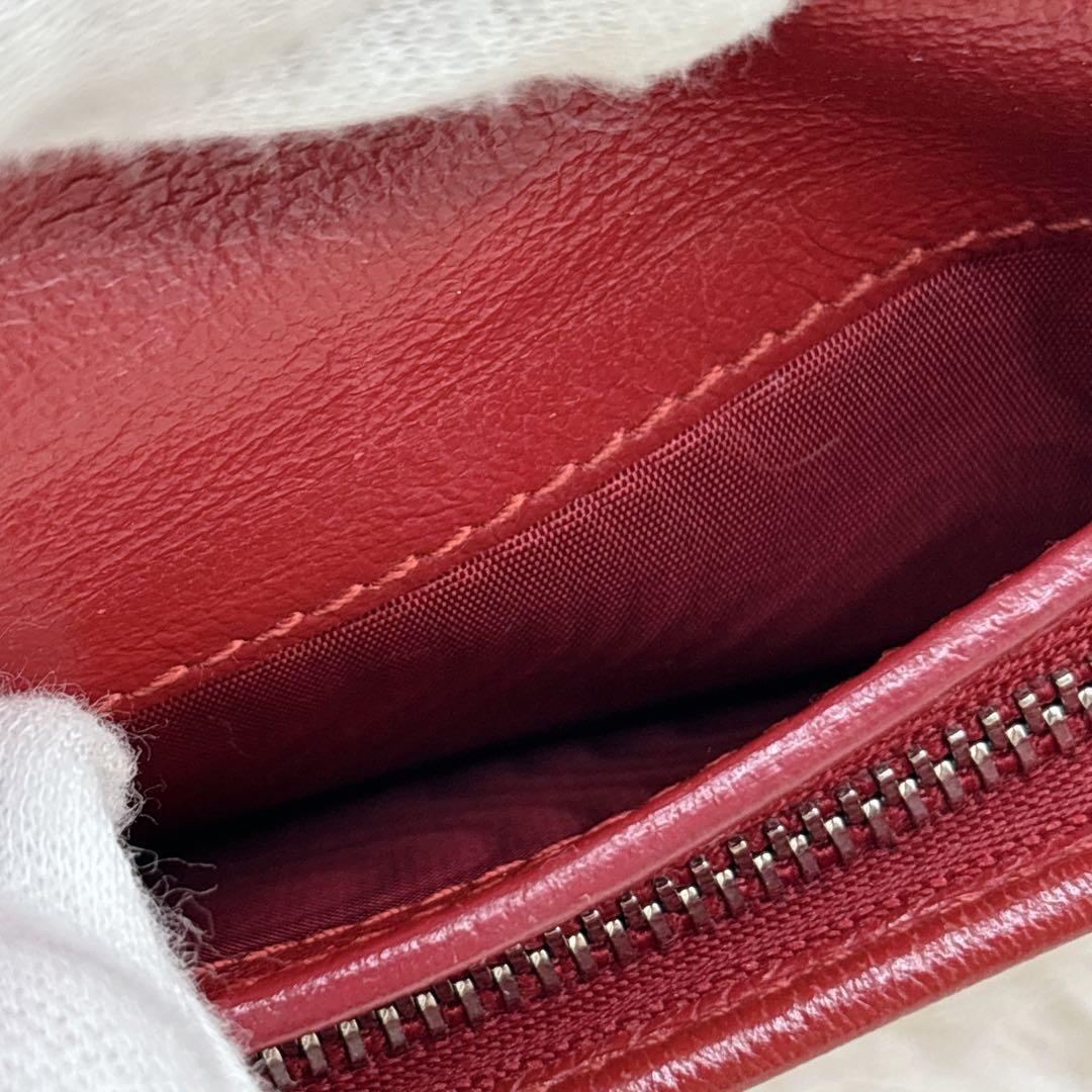 GUCCI 二つ折り財布 GG マーモント キルティング マルチカラー