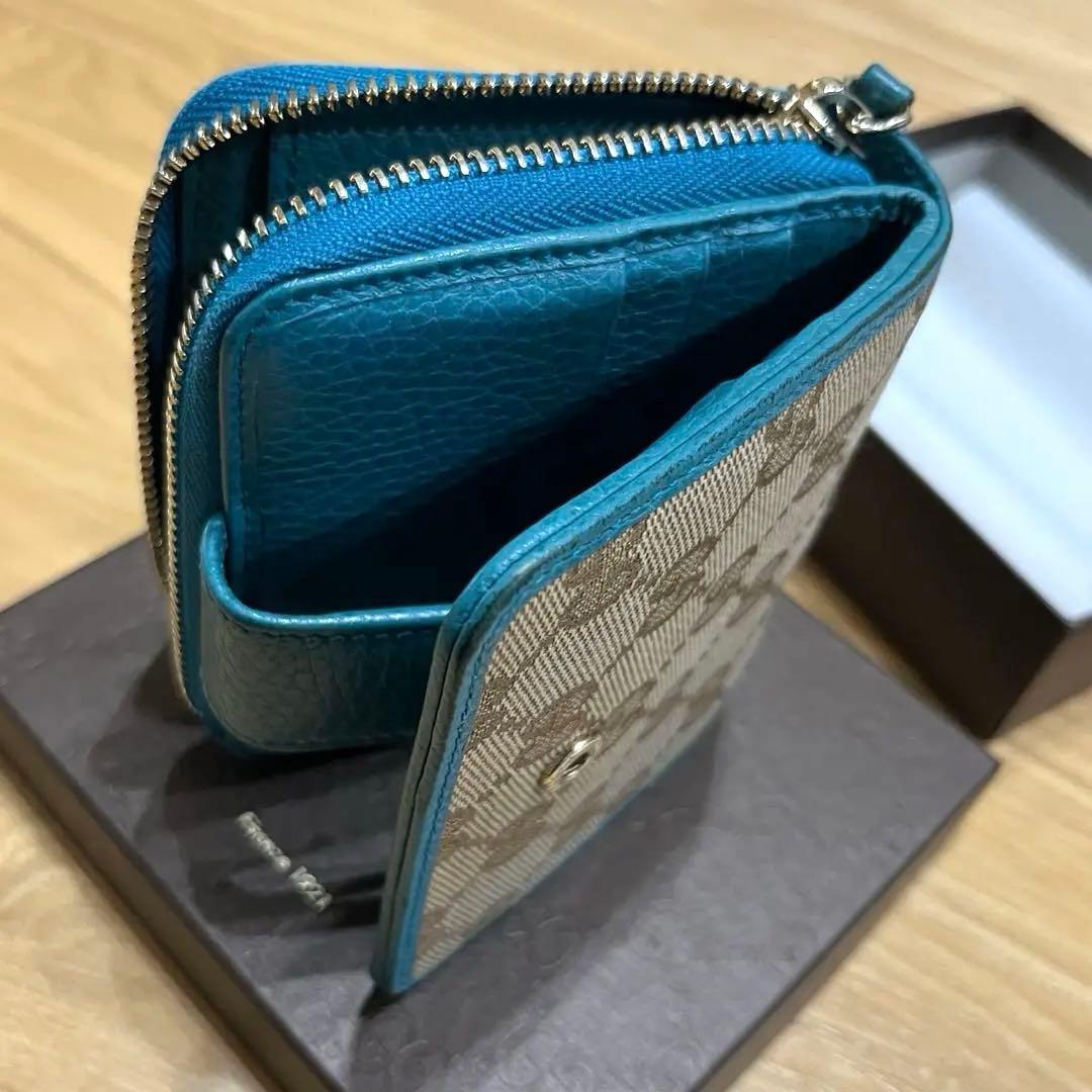 グッチ 2つ折り財布 GUCCI GGキャンバス