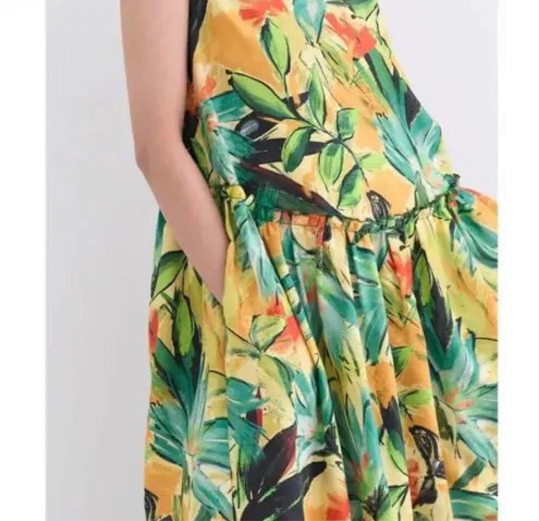 LANVIN en Blue オールインワン　ランバン　ランバンオンブルー