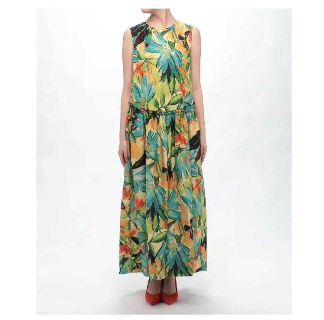 LANVIN en Blue オールインワン　ランバン　ランバンオンブルー