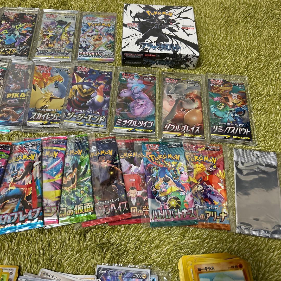 ポケモンカード　引退品　絶版パック、カード、BOX