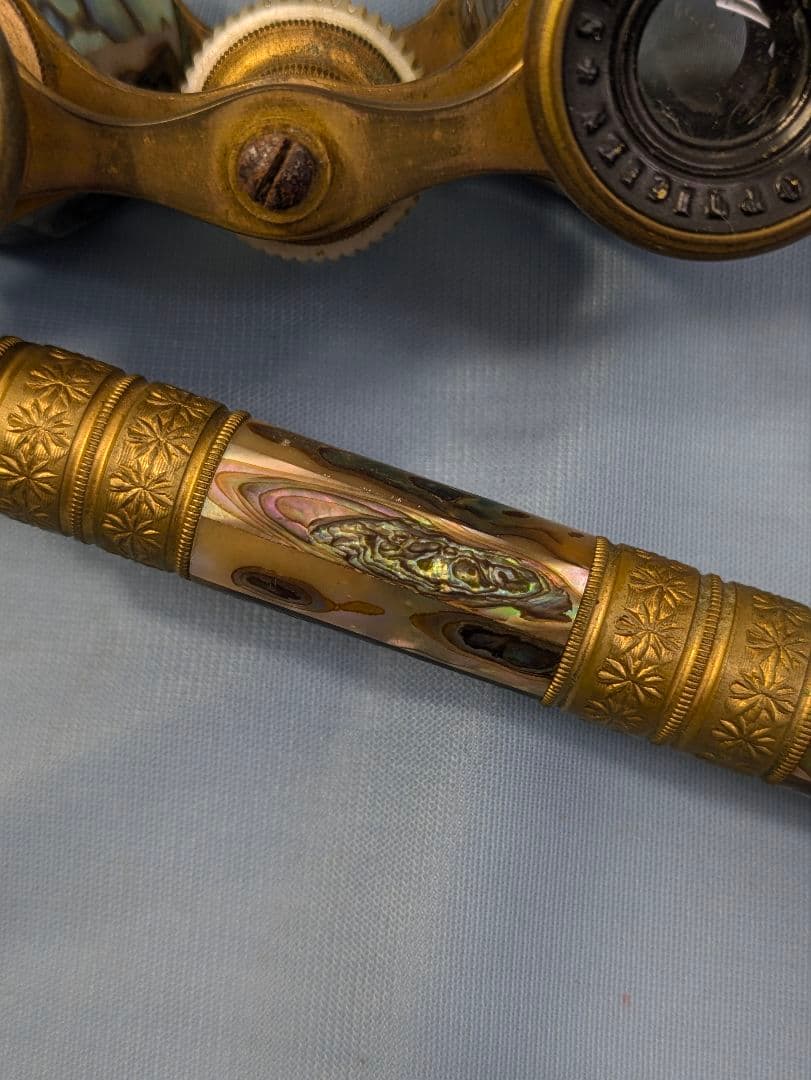 フランス アンティーク CHEVALIER OPTICIEN オペラグラス