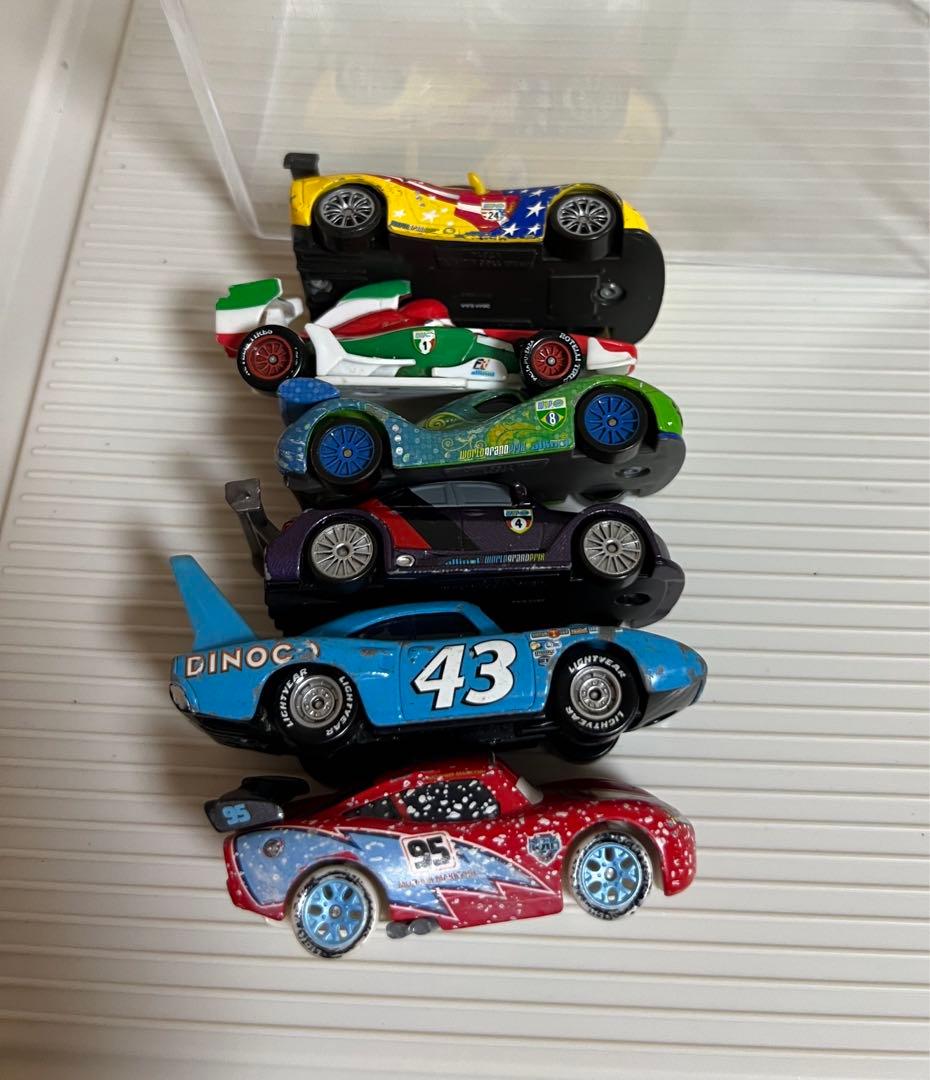 カーズ、ミニカー（マテル）ジェフ、キング、マックスシュネル（廃盤）