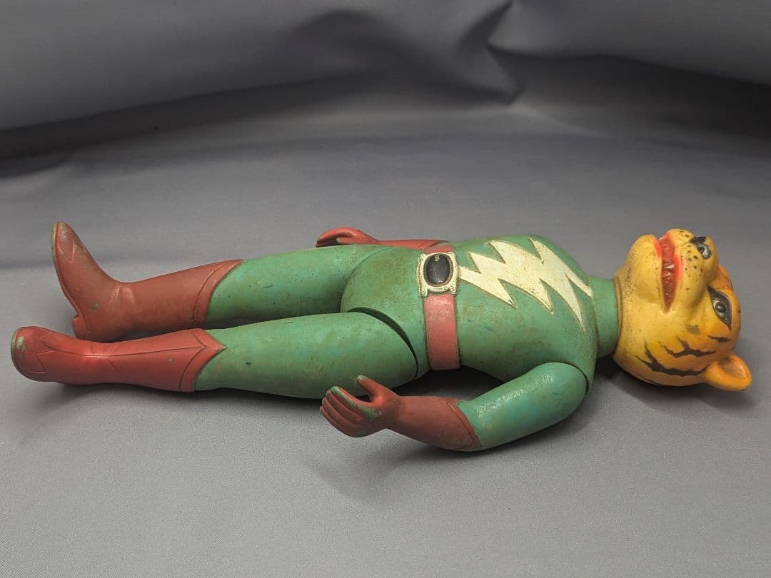 【当時物】 鉄人タイガーセブン ブルマァク レアソフビ