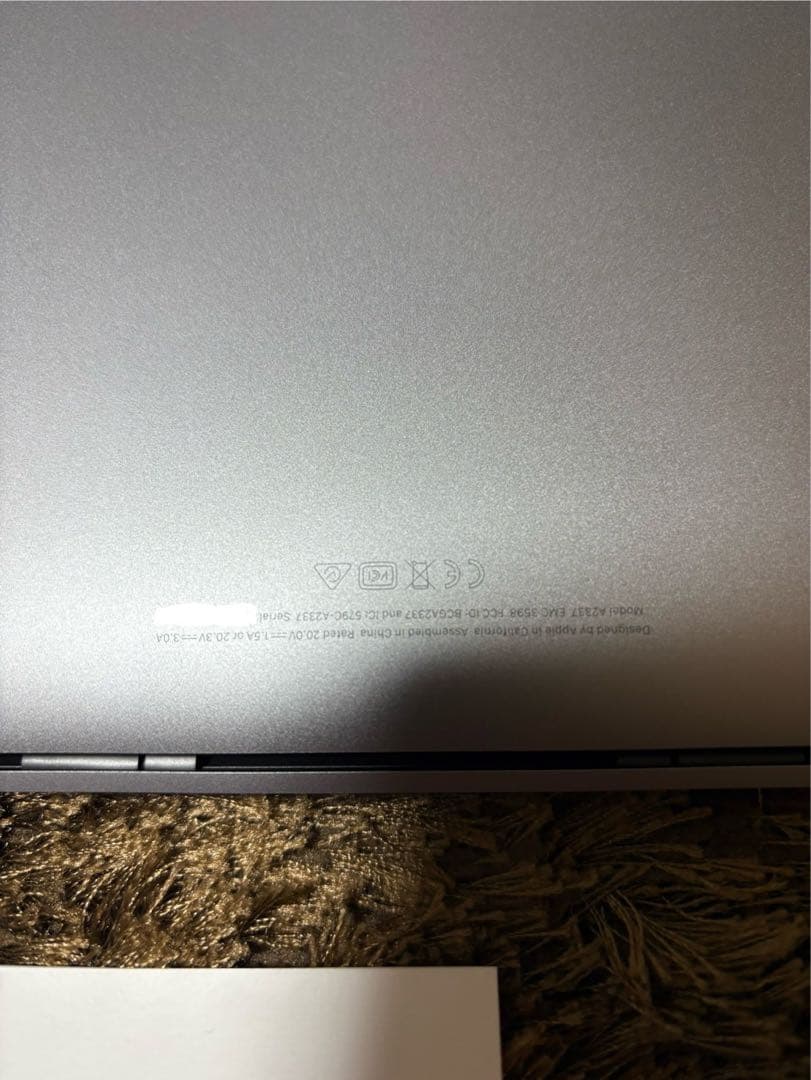 Apple M1 MacBook Air 13インチ 256GB残量100%