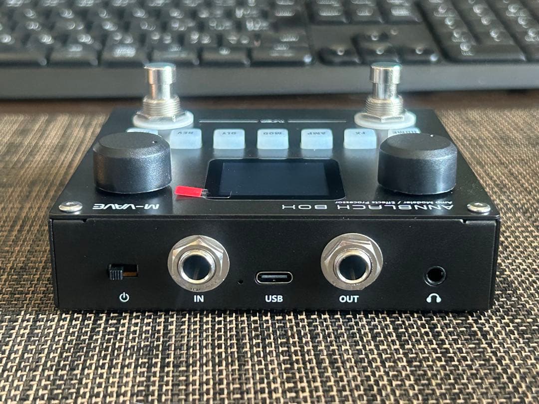 【超小型・高性能】BLACK BOX マルチエフェクター アンプモデラー IR