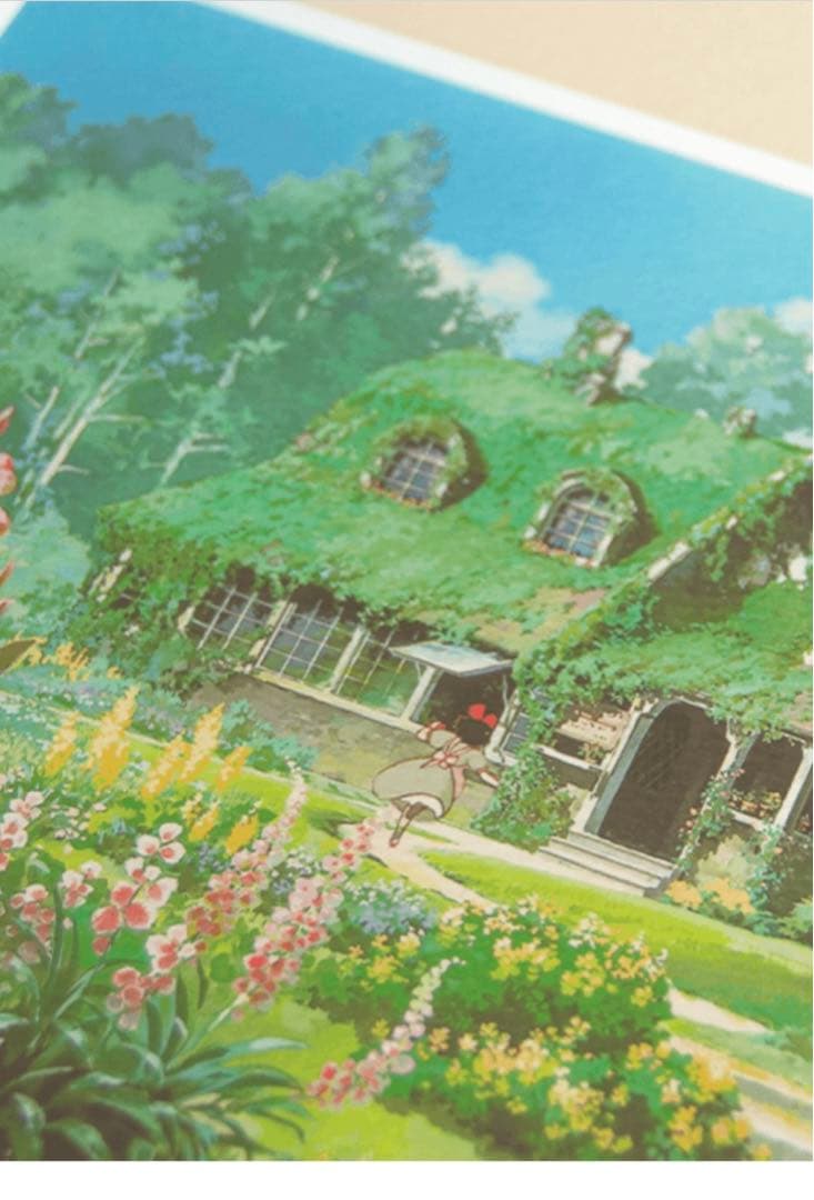 ART OF GHIBLI 魔女の宅急便 アートフレーム 「オキノ邸」