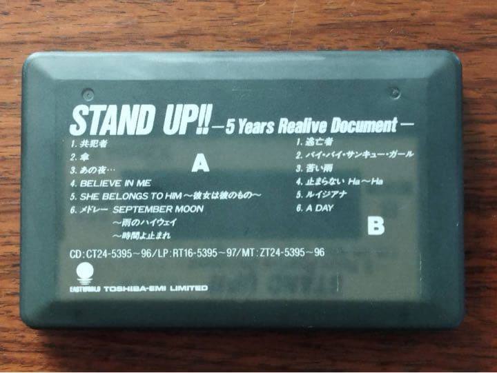 お値段交渉ください。矢沢永吉「STAND UP!!」非売品カセットテープ