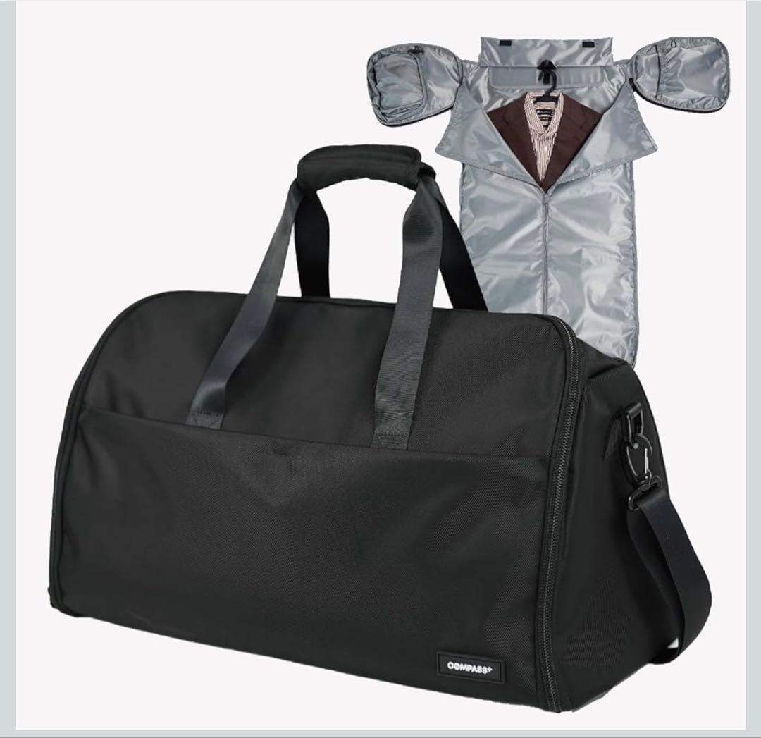 [COMPASS+] ガーメントダッフルバッグ スーツ 持ち運び　出張　就活