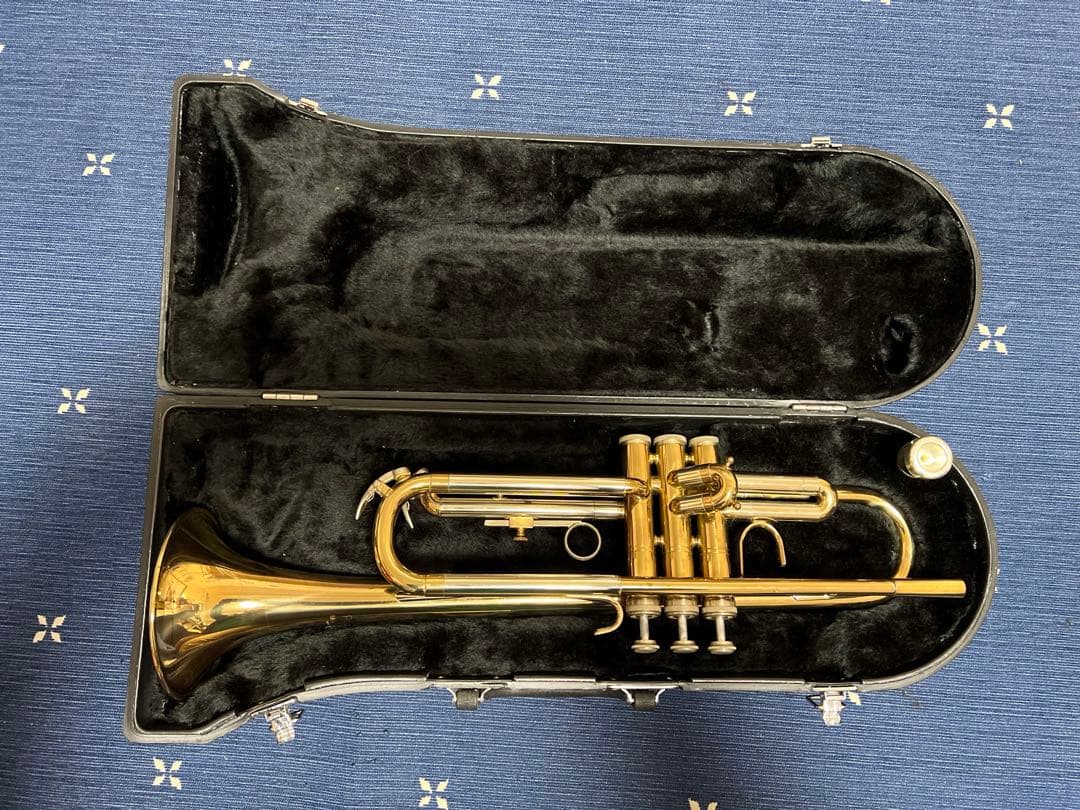 トランペットRoxy Made in USA マウスピース　ジュピターケース付き