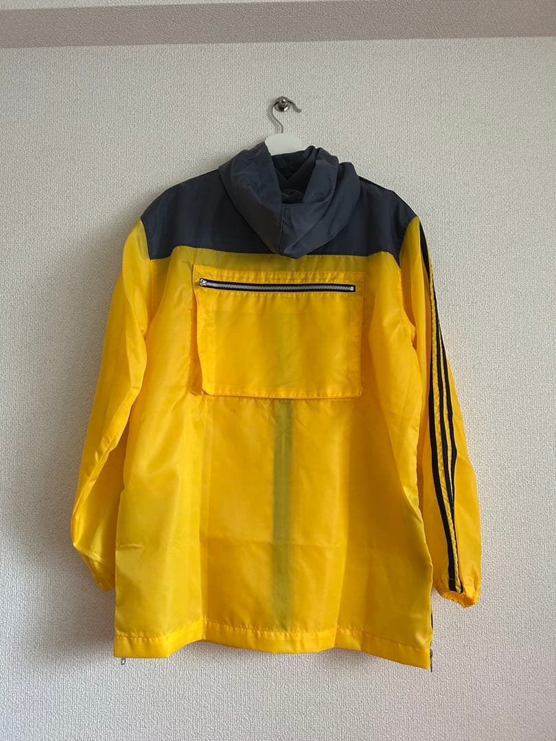 LEMONed ラインパーカー イエロー hide