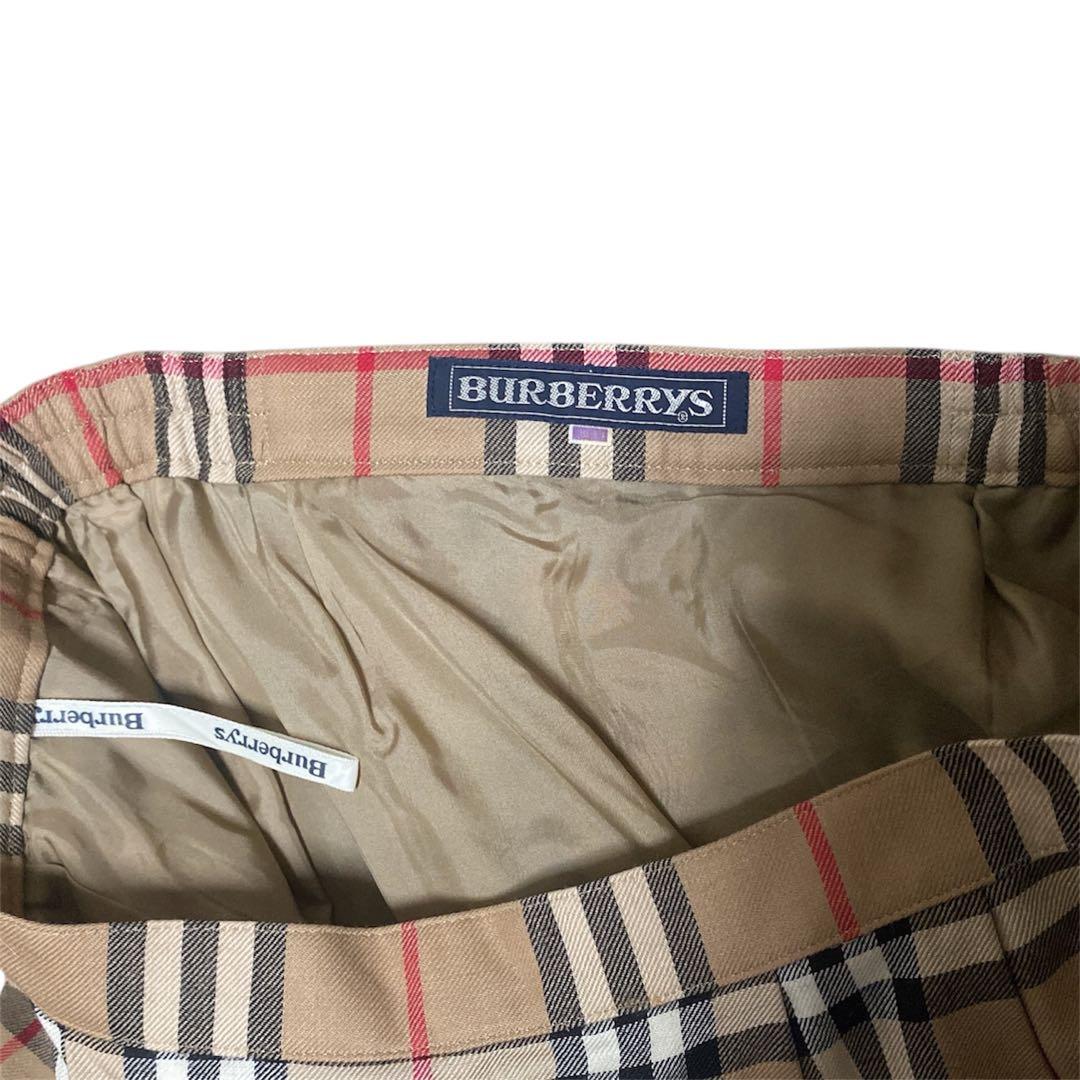 BURBERRY BLUE LABEL ノバチェック プリーツスカート 17BR