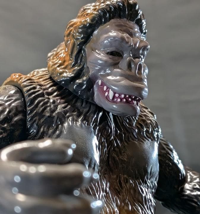 ゴジラ（Ｍ１号）＆ゴリラ１号（APES JAPAN）ソフビフィギュア２体セット