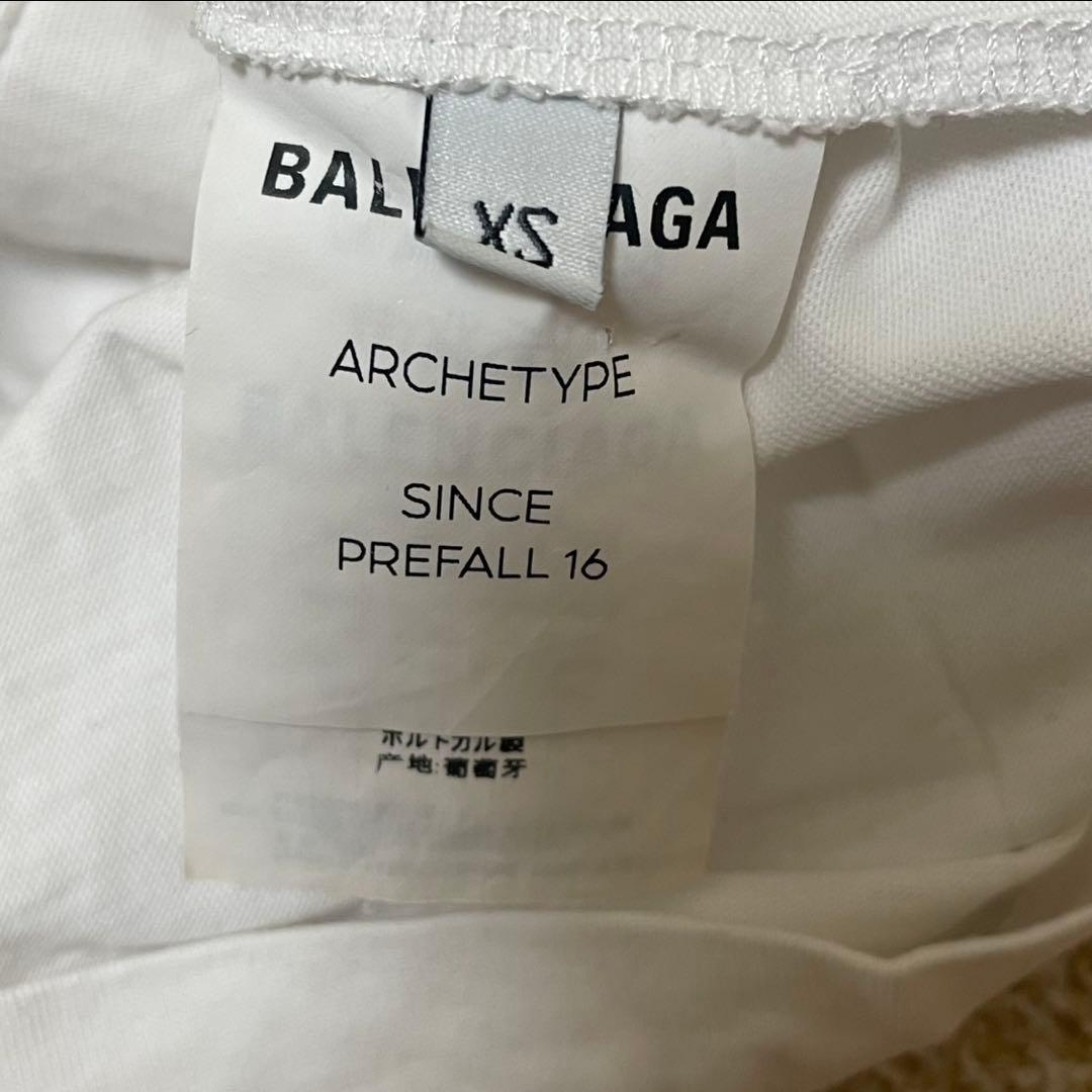 BALENCIAGA (バレンシアガ) ロゴTシャツ　ホワイト