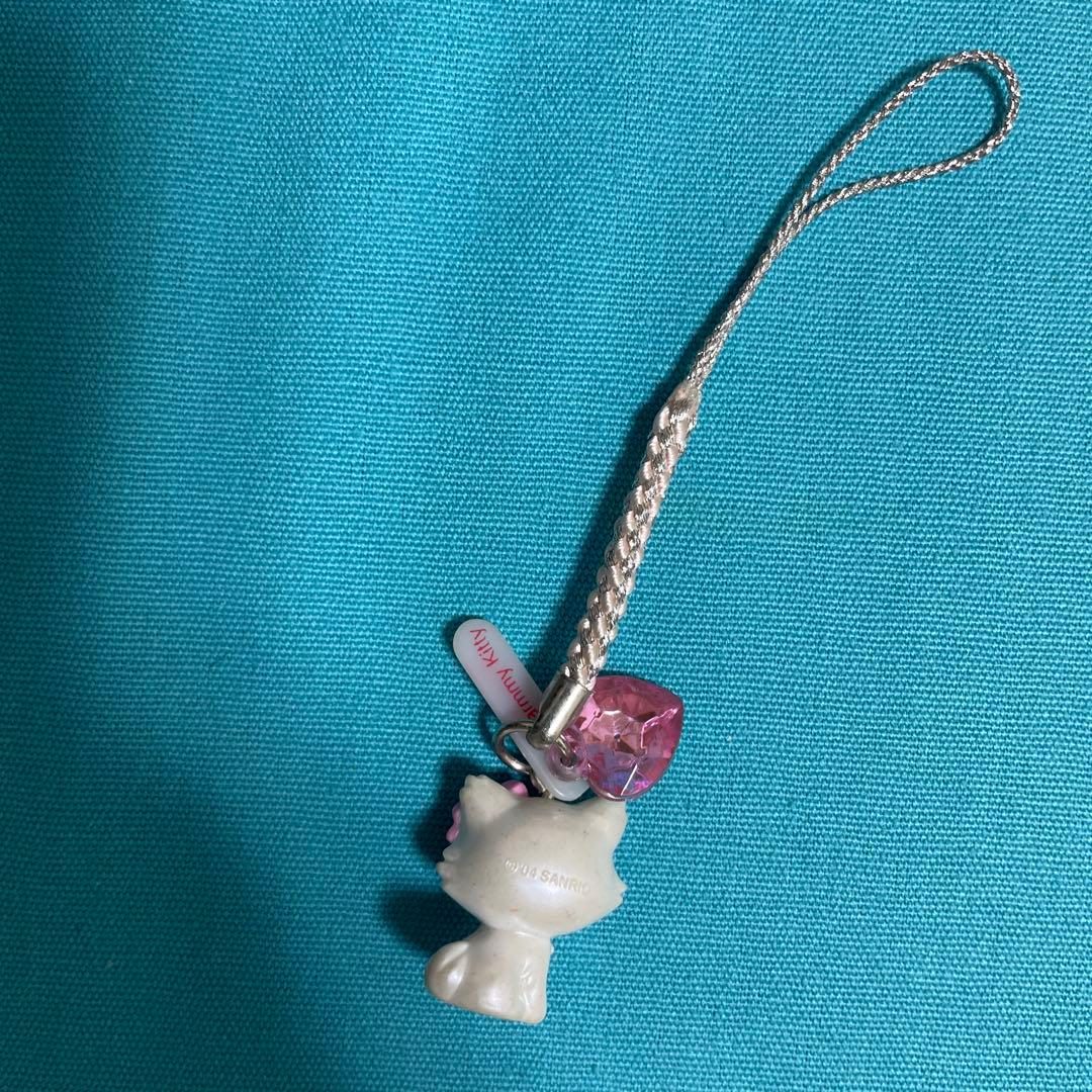 サンリオ　フコク生命　チャーミーキティ　根付け　ストラップ