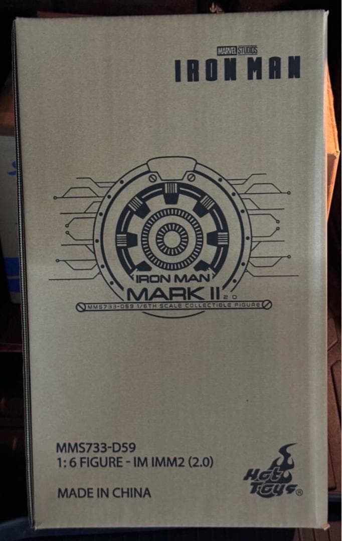 ホットトイズ 1/6 アイアンマン マーク2 2.0版 MMS733D59