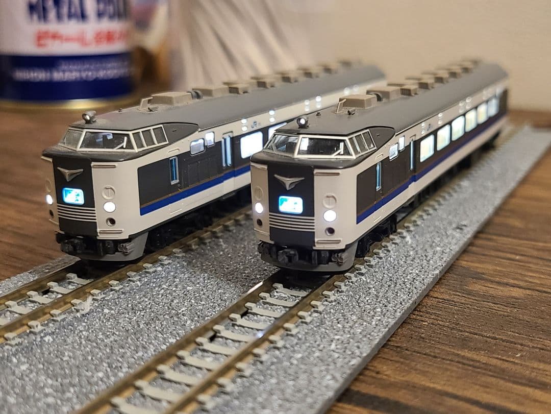 【4月末まで】TOMIX 583系 きたぐに 基本6両セット＋増結2両セット