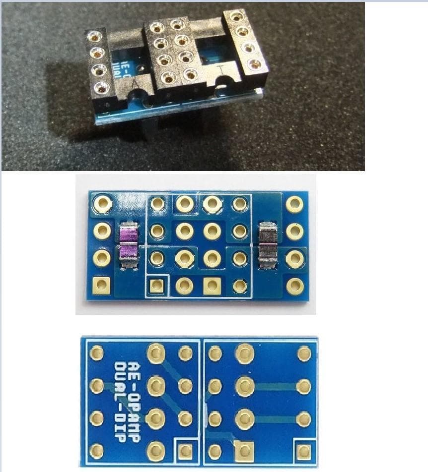 絶版「MUSES03D 」2個セット。2回路化DIP「HD版+通常版」