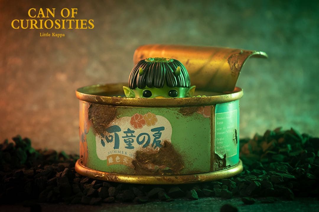好奇心の缶詰　河童　マーメイド　クトゥルフ　フィギュア　スタチュー　アートトイ